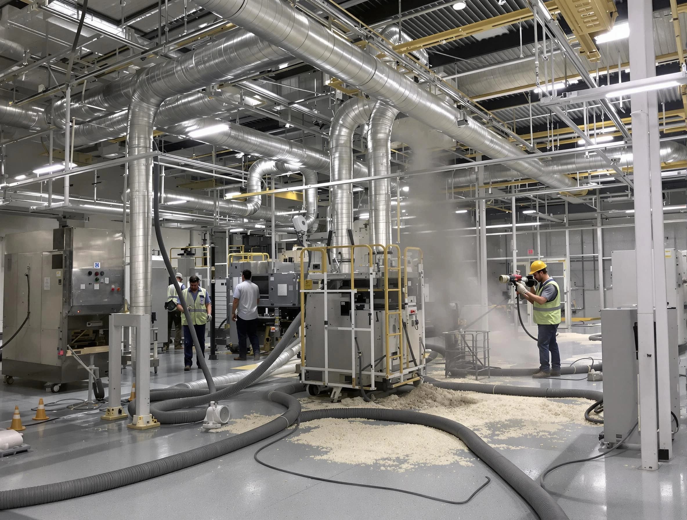 Heavy-duty industrial duct cleaning by Lochbuie Air Duct Cleaning in Lochbuie