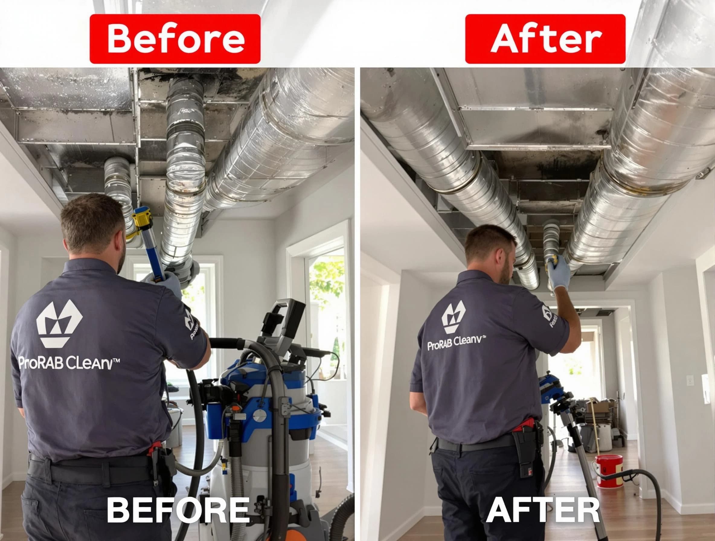 Lochbuie Air Duct Cleaning expert performing thorough residential duct cleaning in a Lochbuie home