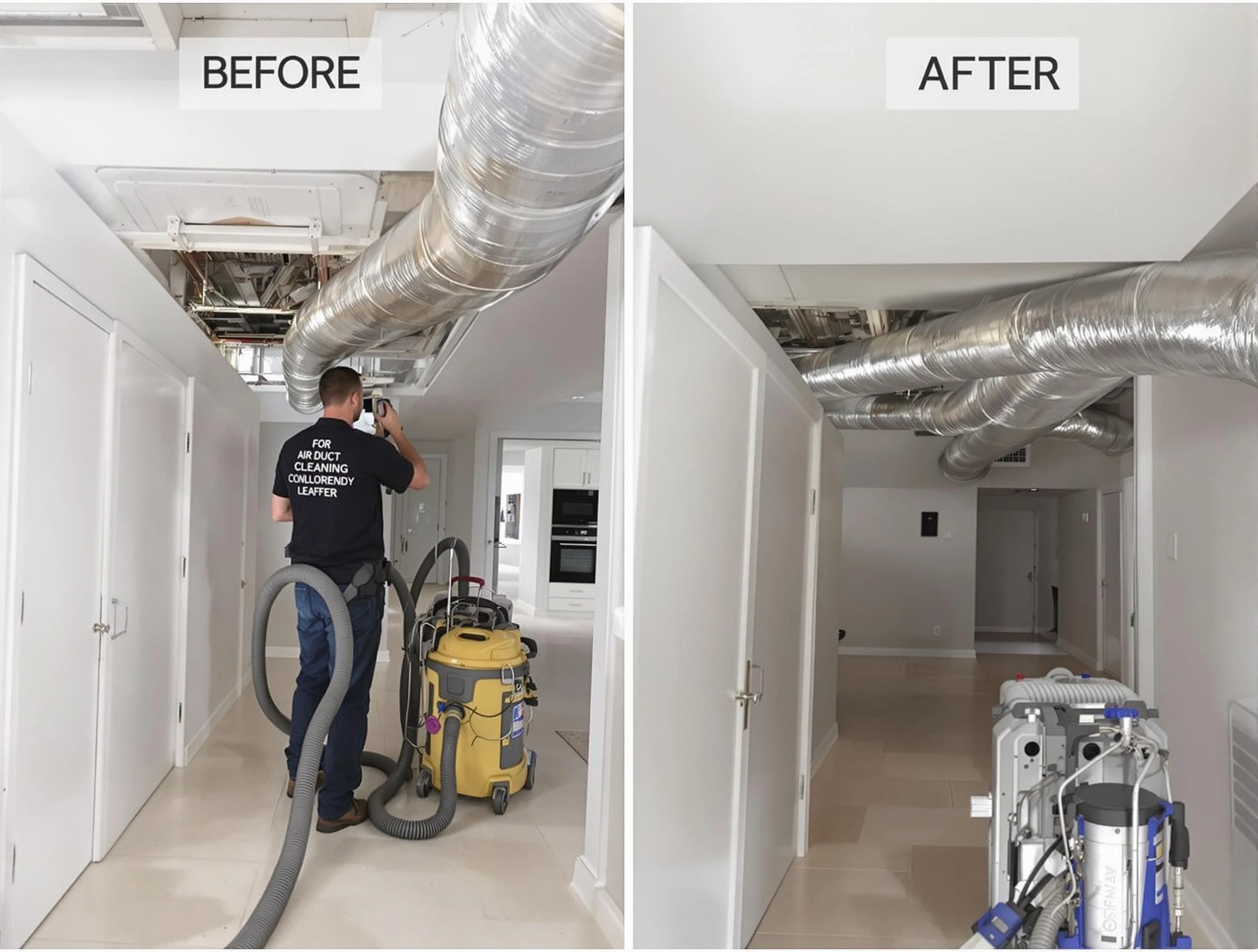 Lochbuie Air Duct Cleaning professional performing thorough air duct cleaning in Lochbuie