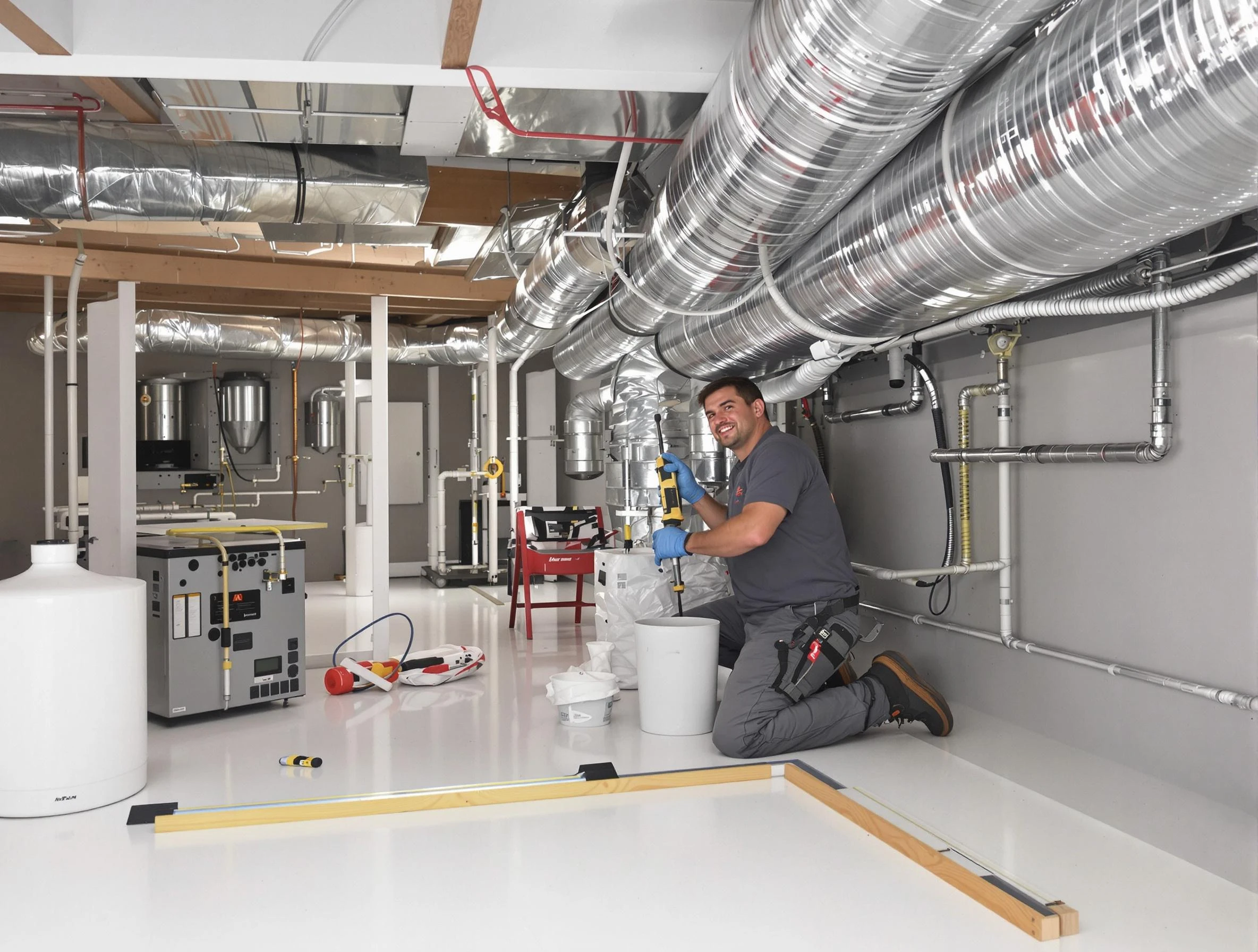 Professional duct sealing service by Lochbuie Air Duct Cleaning in Lochbuie